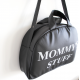 MOMMY'S STUFF LEATHER CHESTNUT BAG