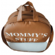 MOMMY'S STUFF LEATHER CHESTNUT BAG