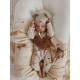 Physio Baby Nest Cocoon Mommy snuggle Touch TAUPE me Fabric Organic 
